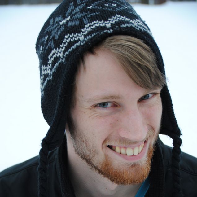 Rare photo of cold Zach: beard sold separately!